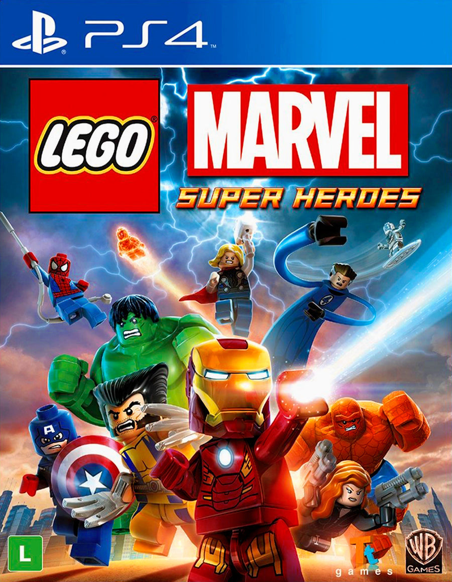 Lego Marvel Super Heroes - PS4 Mídia Digital