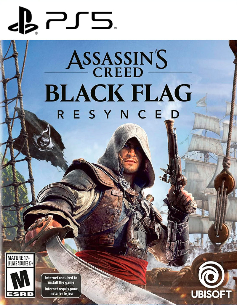 Assassin's Creed Black Flag Resynced PS5 Mídia Digital