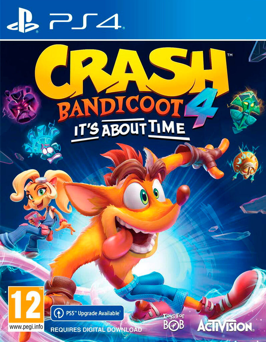 Crash Bandicoot 4: It's About Time - PS4 - Mídia Digital