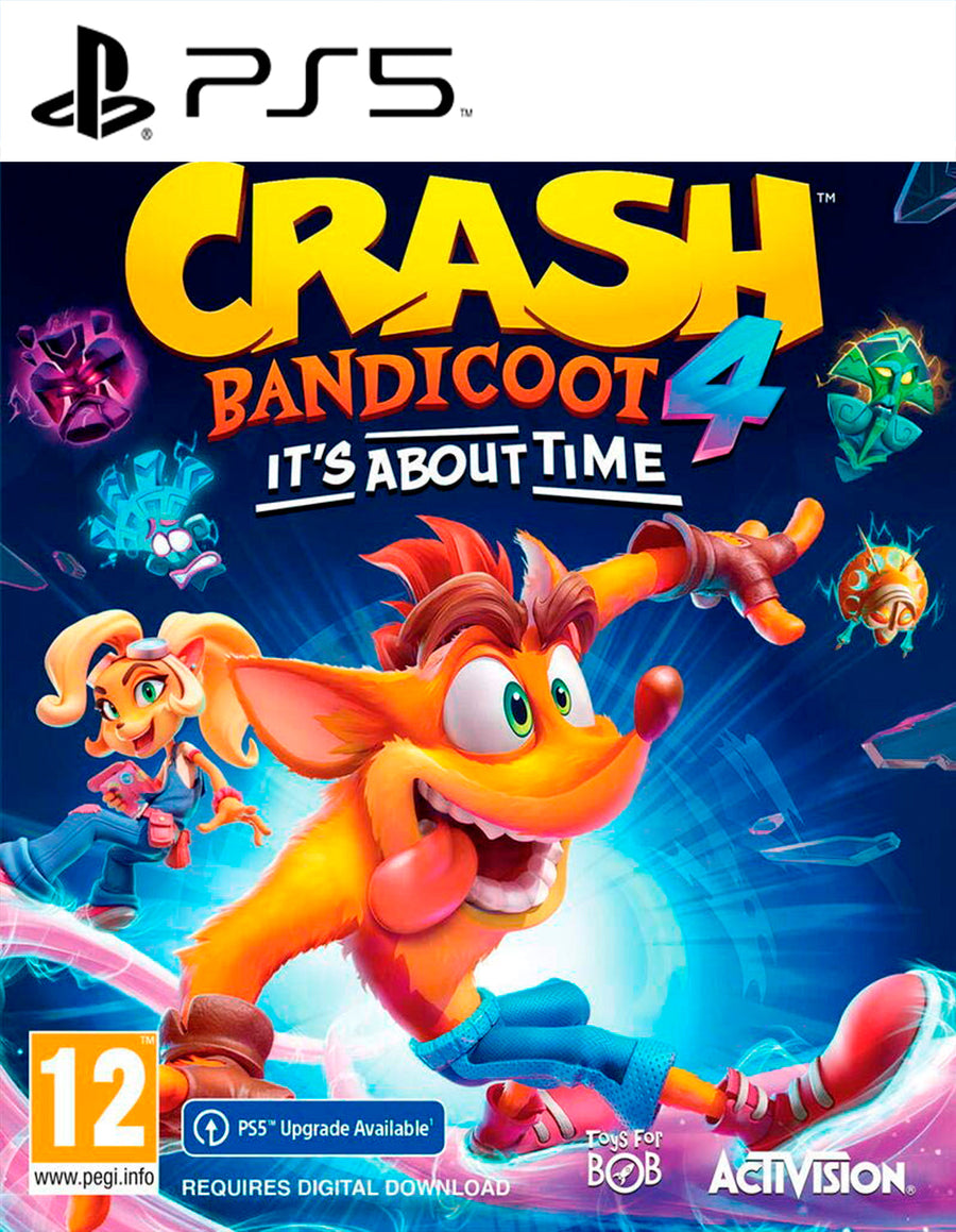 Crash Bandicoot™ 4: It's About Time - PS5 - Mídia Digital