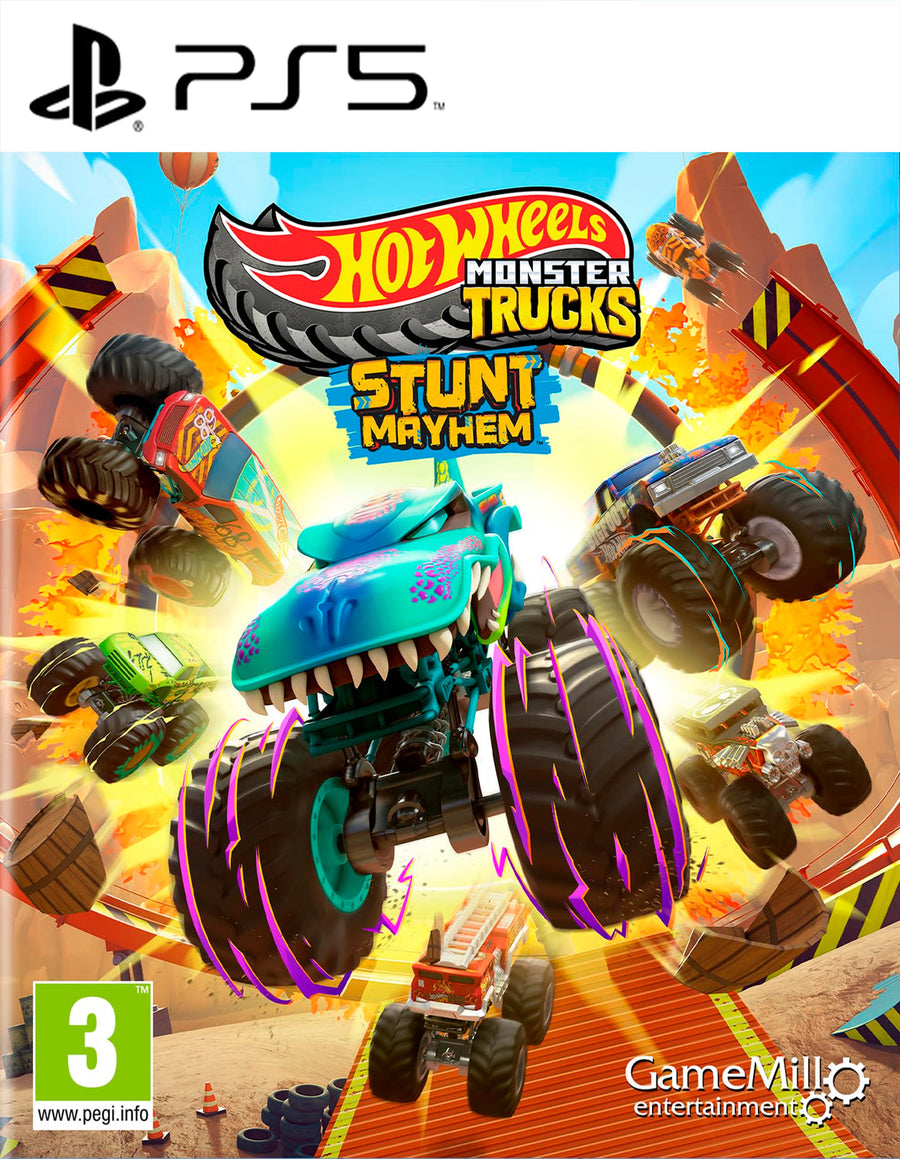 Hot Wheels Monster Trucks: Stunt Mayhem - PS5 Mídia Digital