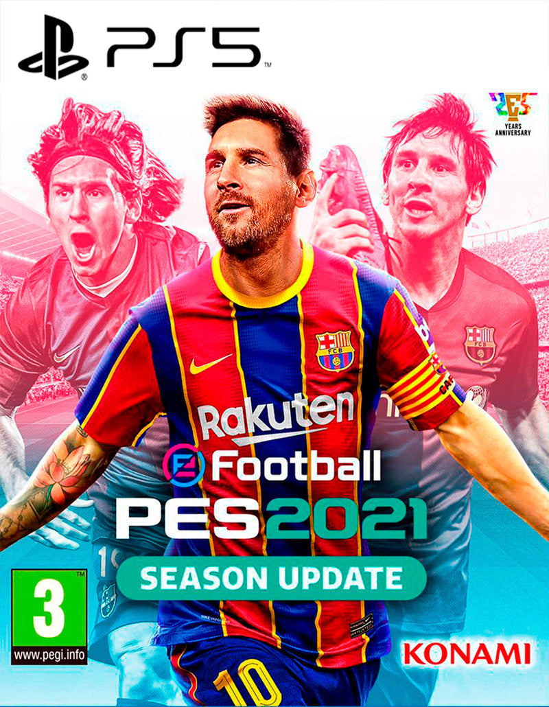 EFootball Pes 21 - PS4 p/ PS5 Mídia Digital