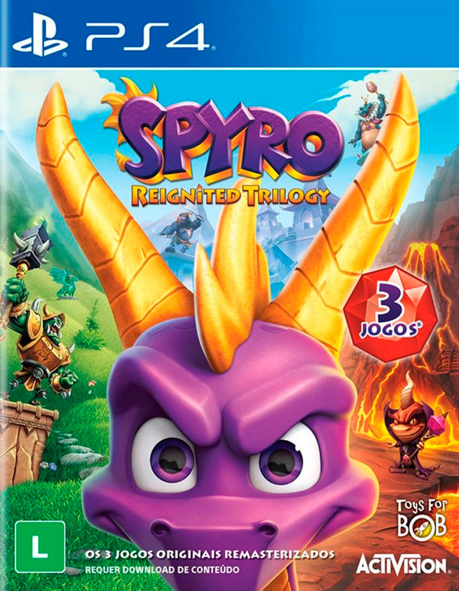 Spyro Reignited Trilogy PS4 Mídia Digital