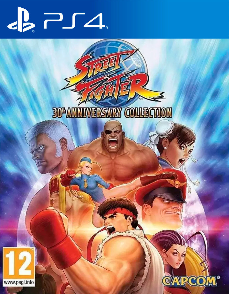 Street Fighter 30th Anniversary Collection PS4 Mídia Digital