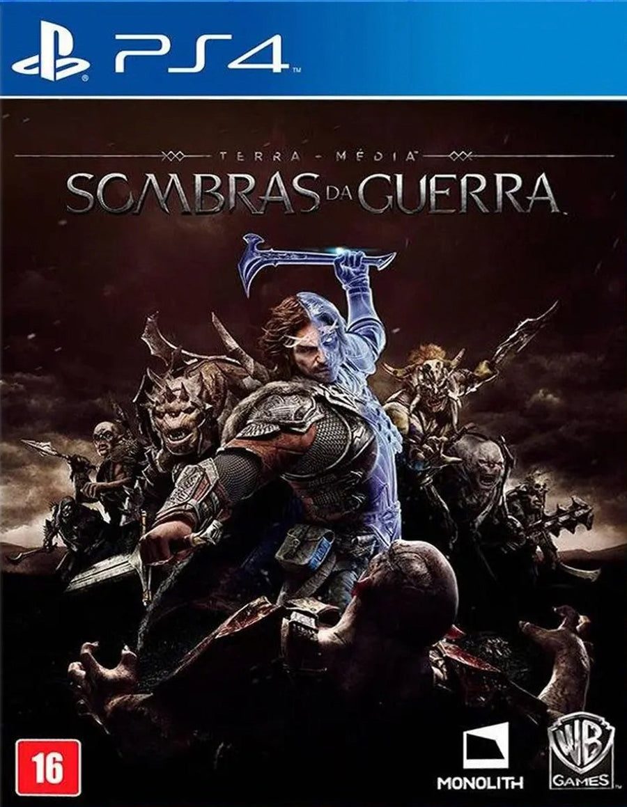 Terra-média Sombras da Guerra PS4 Mídia Digital