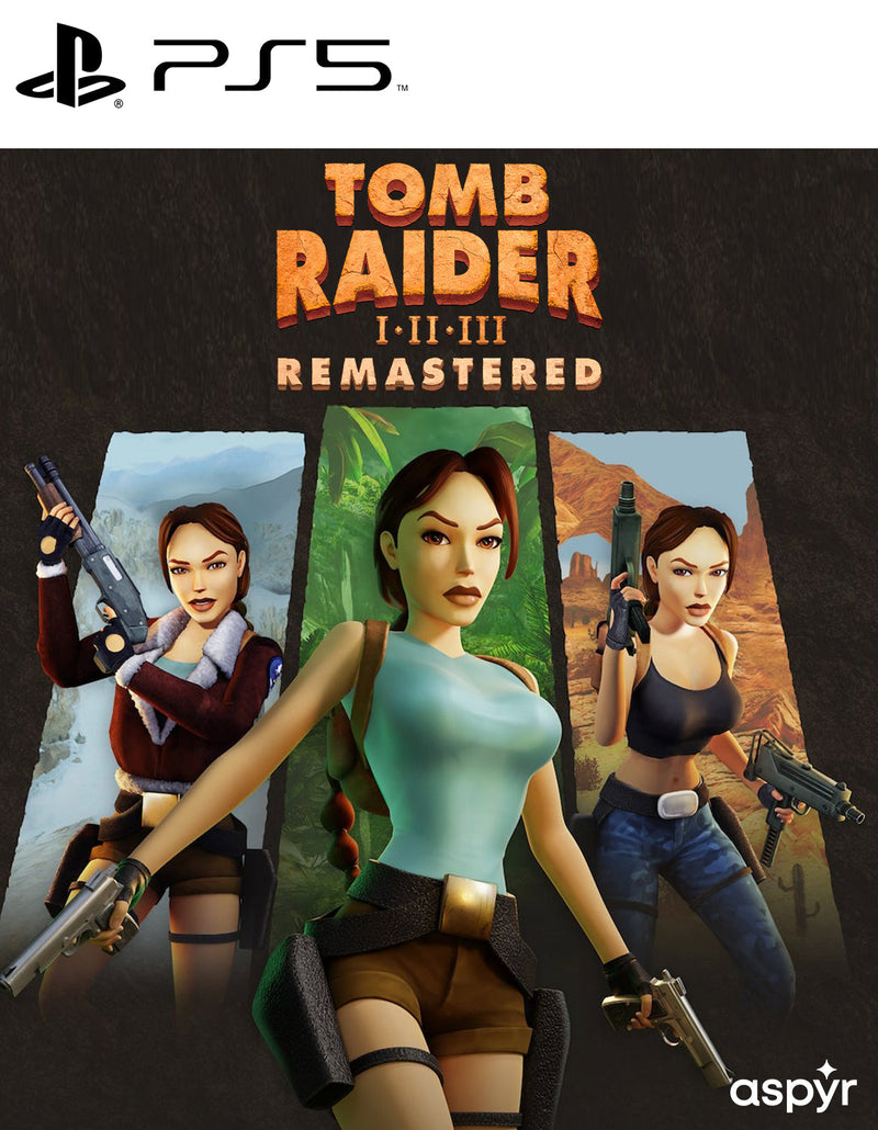 Tomb Raider I-II-III Remastered Starring Lara Croft PS5