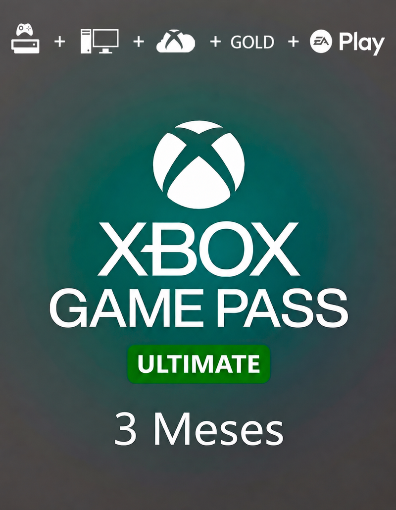 Game Pass Ultimate 3 Meses - Xbox, Pc e Tv Mídia Digital
