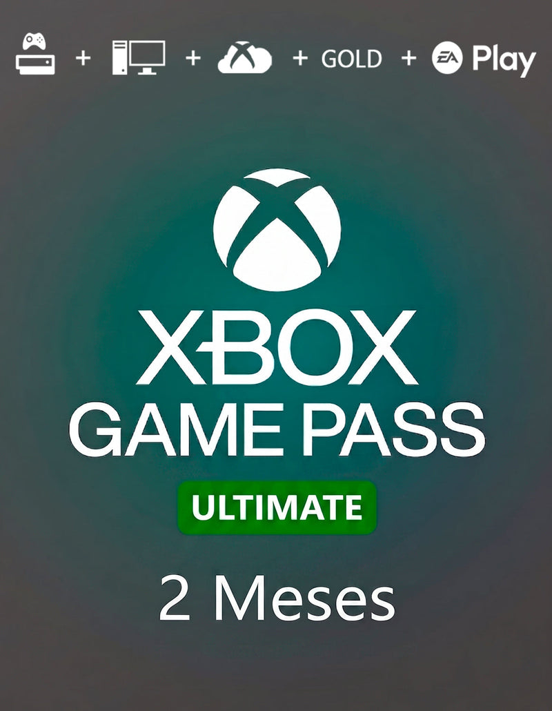 Game Pass Ultimate 2 Meses - Xbox, Pc e Tv Mídia Digital